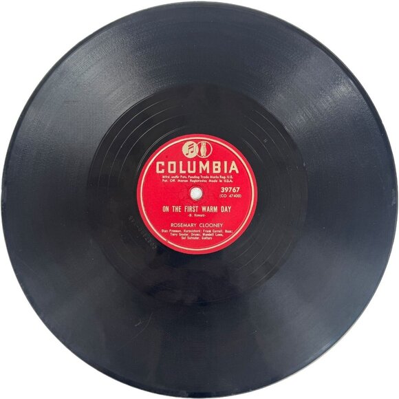 Rosemary Clooney - On The First Warm Day / Botch-A-Me - 39767 Columbia 78rpm 10" - Picture 1 of 4
